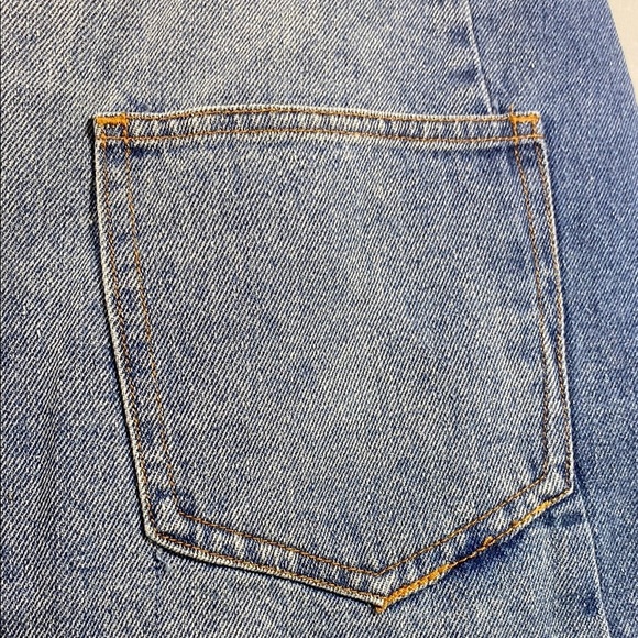 Altar'd State Blue A-Line Mini Skirt Casual - Picture 5 of 6